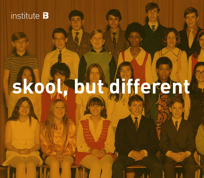skool, but different skool, but different